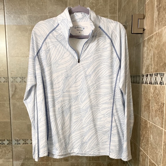 Orvis Trout Bum Tops - Orvis Trout Bum Activewear Pull Over - XL
